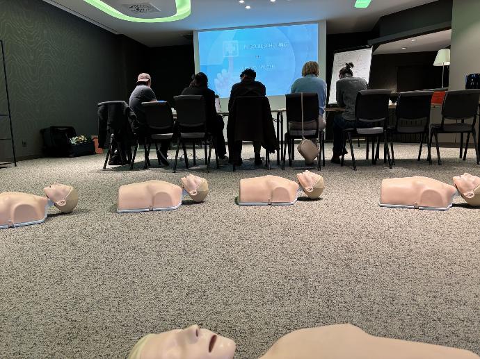 Sfeerbeeld reanimatieopleiding