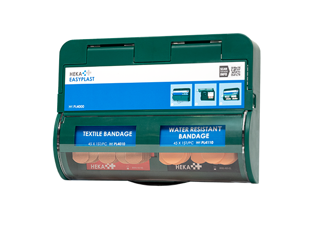 Heka EasyPlast pleisterdispenser gevuld