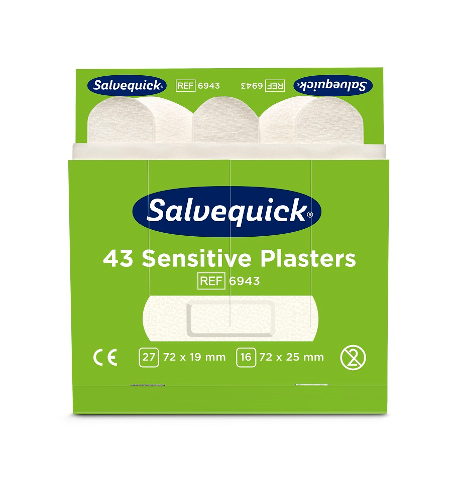 [6943] Salvequick non woven pleisters navulling (doos)